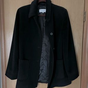 Black Calvin Klein Coat